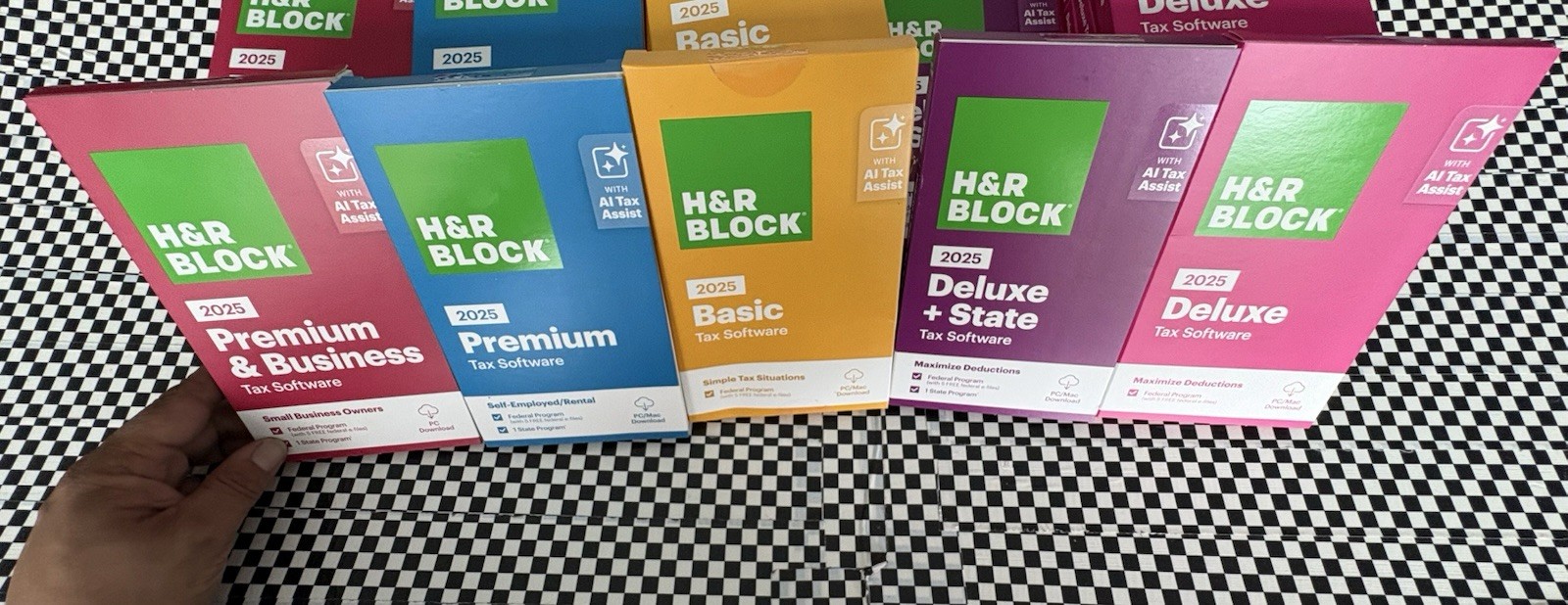 H&R Block Tax Software Basic 2025 PC/Mac [Key Card] NEW