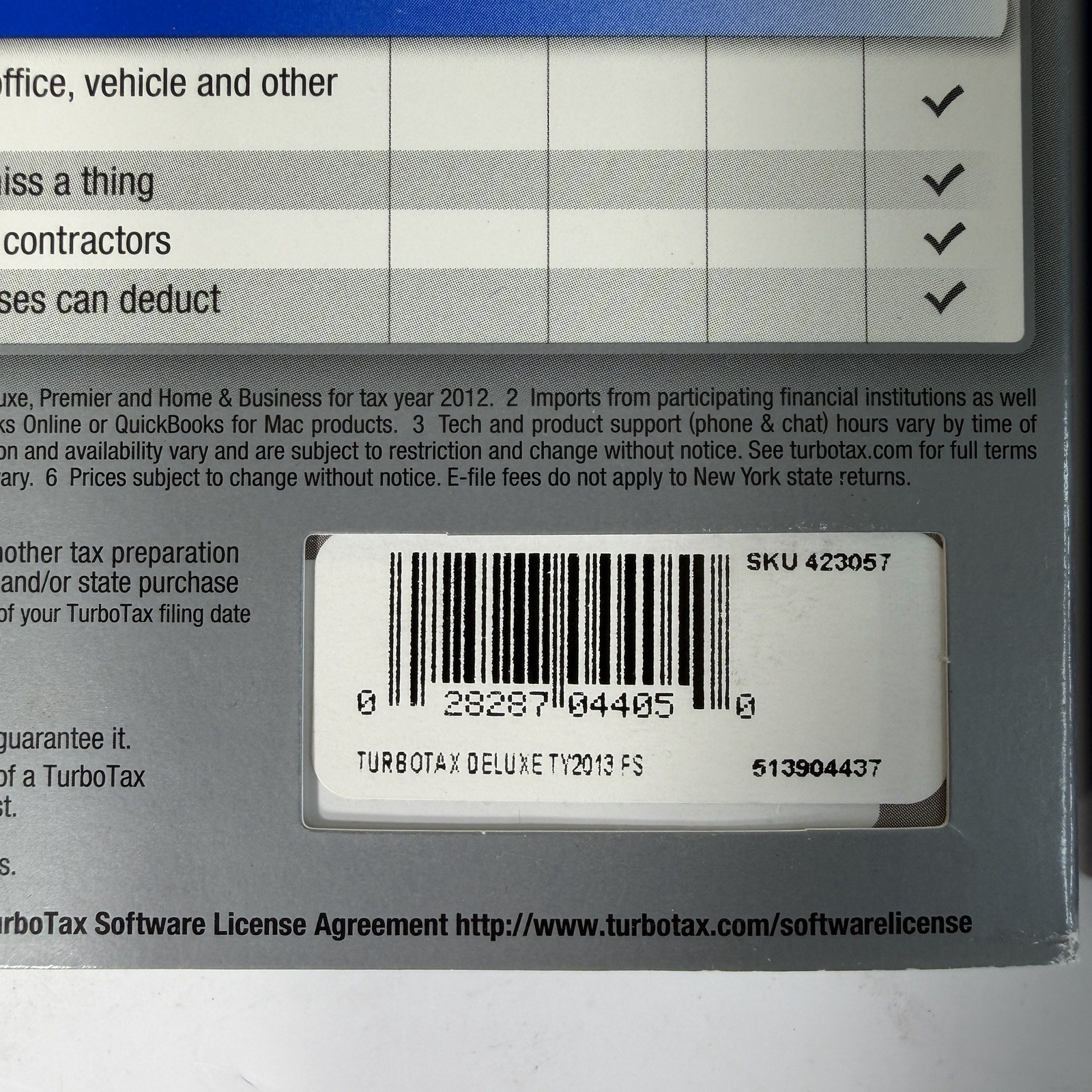 Intuit Turbo Tax Deluxe Business Federal Sate 2011, 2012, 2013, 2015, 2018 Lot 6