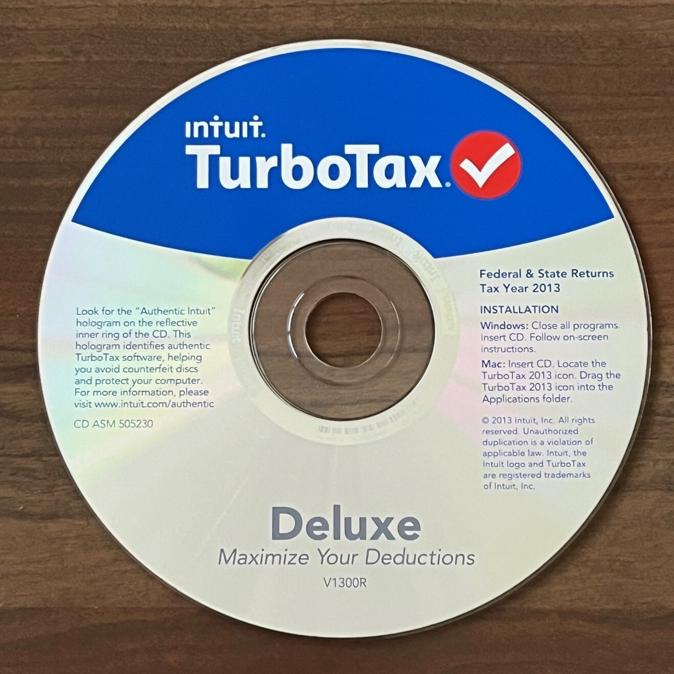 TurboTax Deluxe 2010; 2011; 2012; 2013; 2014 – Federal + State