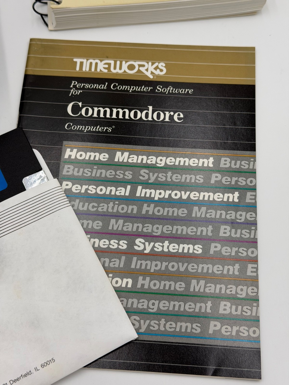 COMMODORE 64/128 SYLVIA PORTER’S PERSONAL FINANCE SERIES TIMEWORKS