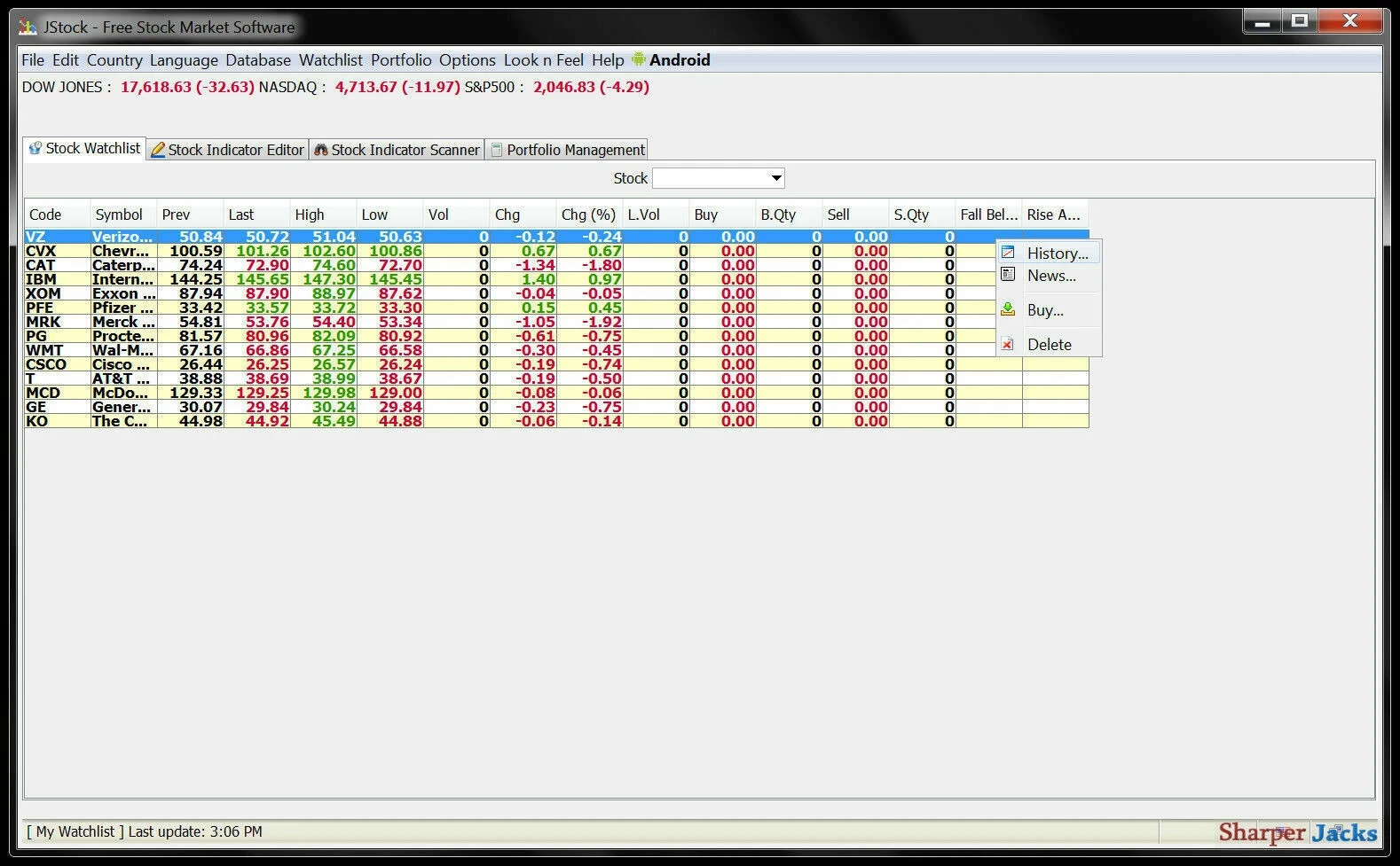 JStock Professional Stock Market Investment Strategy Software 2026 Windows Mac