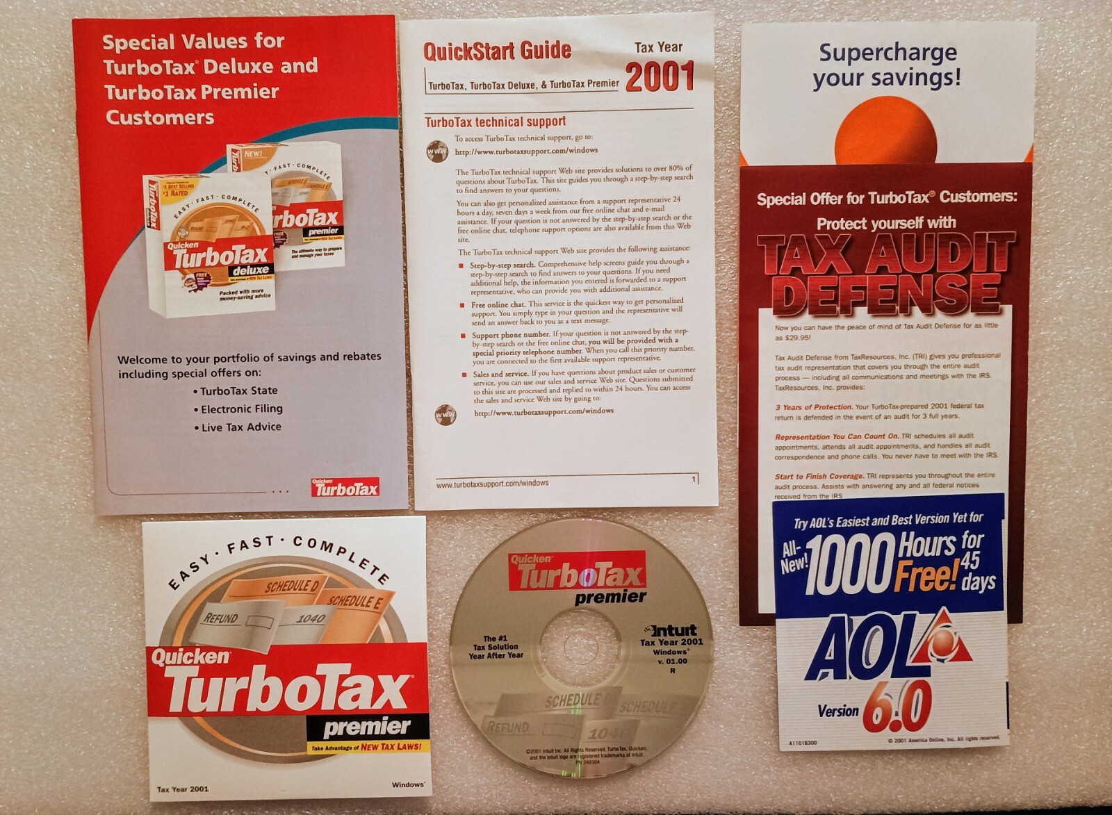 Quicken Turbotax Premier 2001