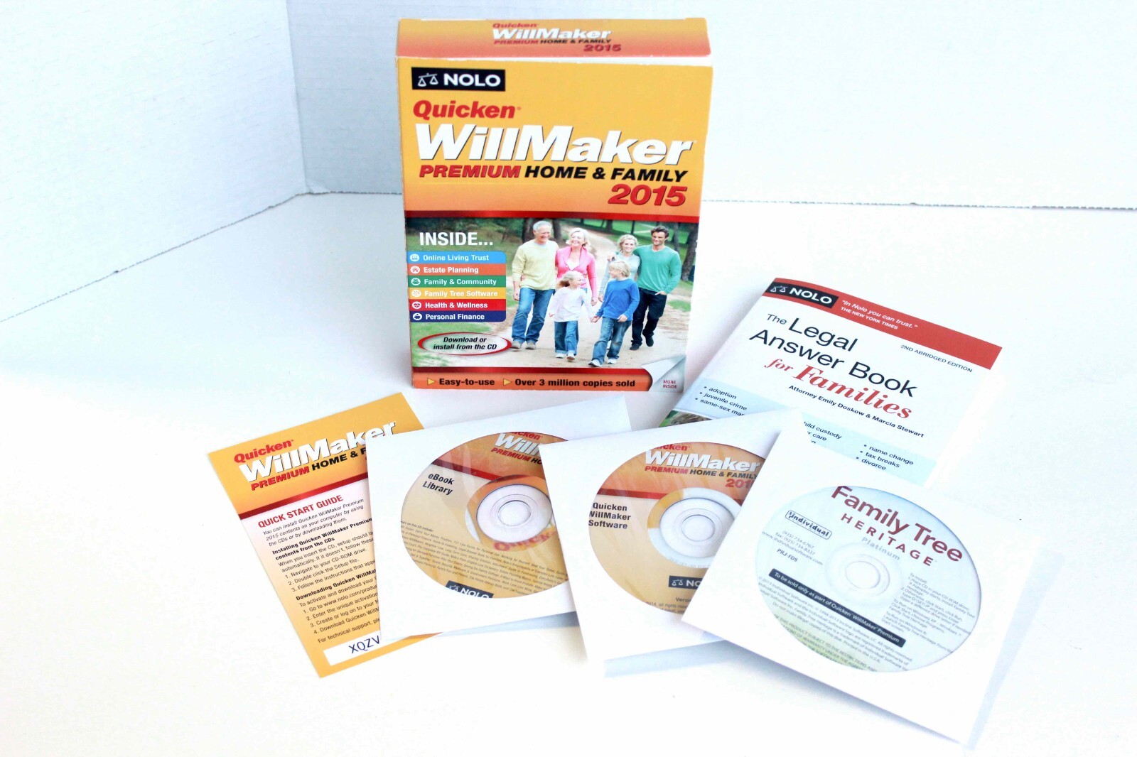 Nolo Quicken WillMaker Premium Home & Family 2015
