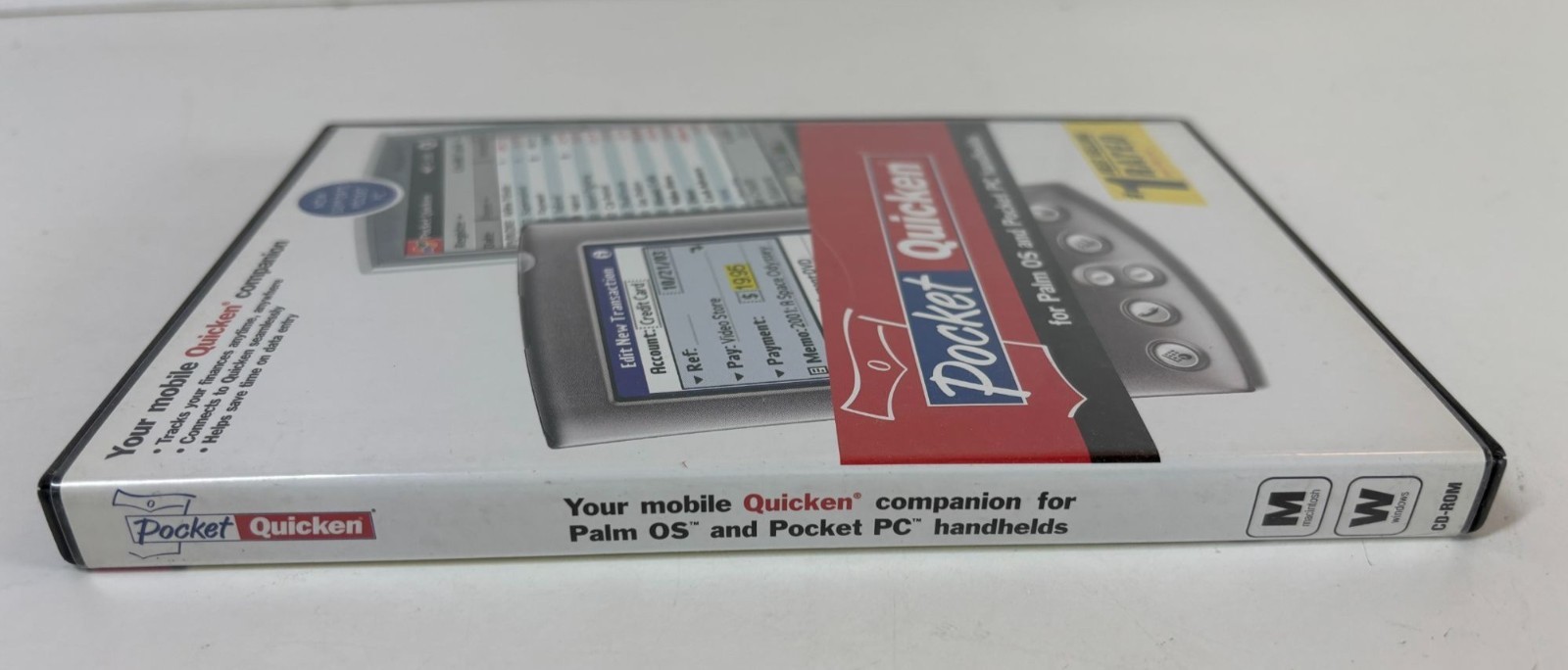 Pocket Quicken For Palm OS & Pocket PC Handhelds Mobile Finance Software