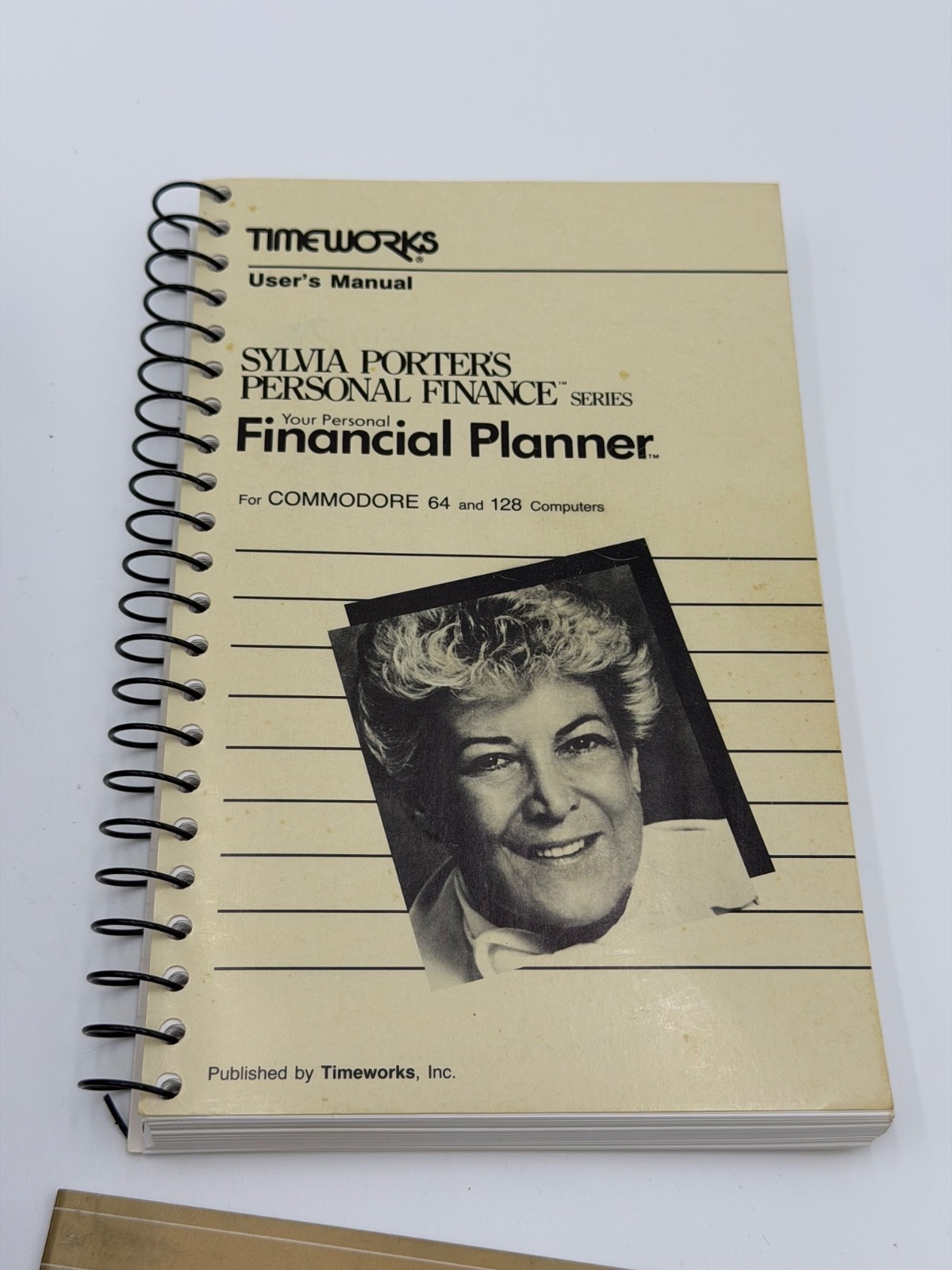 COMMODORE 64/128 SYLVIA PORTER’S PERSONAL FINANCE SERIES TIMEWORKS