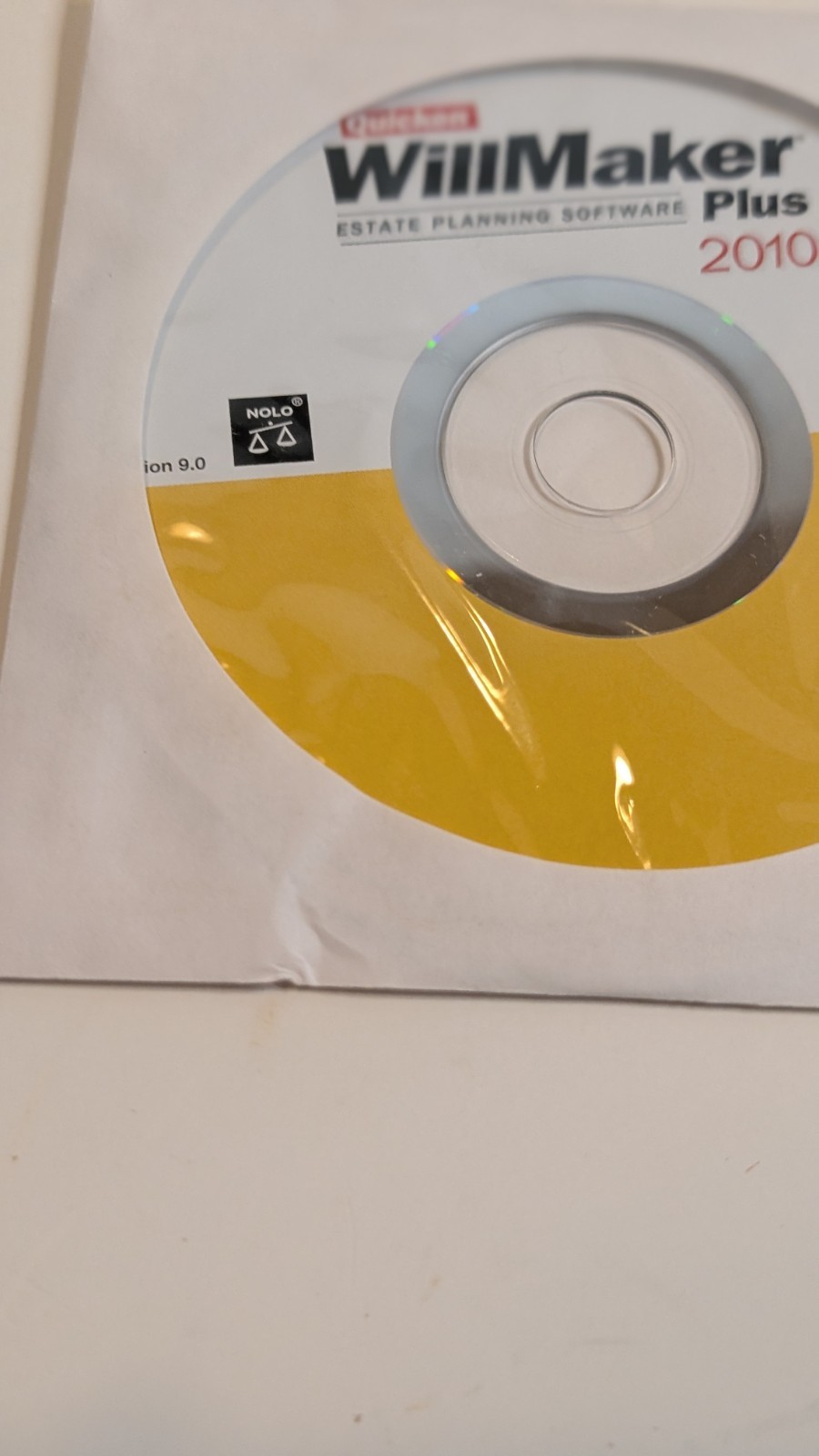 Quicken WillMaker Plus 2010 Estate Planning Software Legal Will CD-ROM Nolo