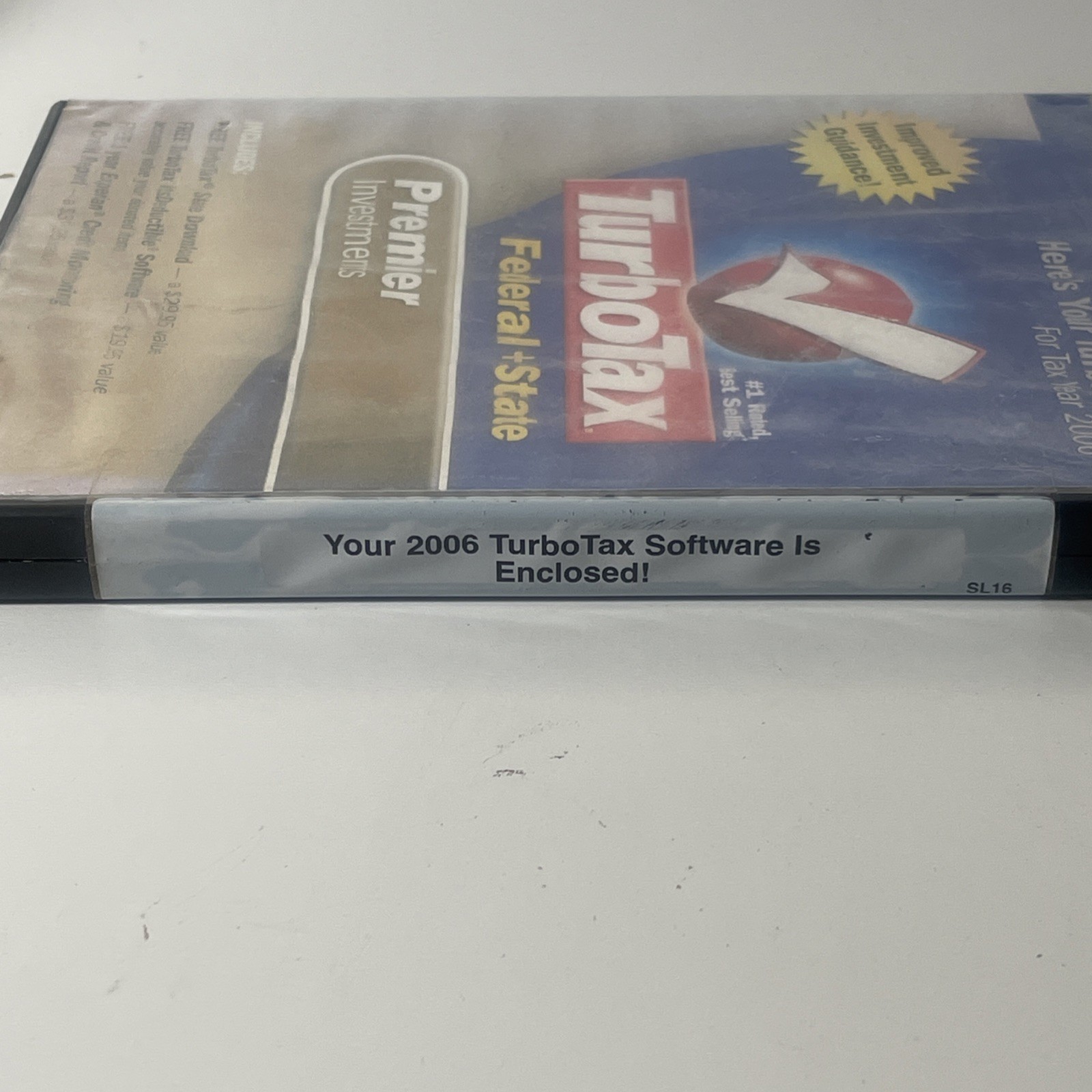 Turbotax 2006 Premier with Fed & State. New in box Sealed!!! (read)