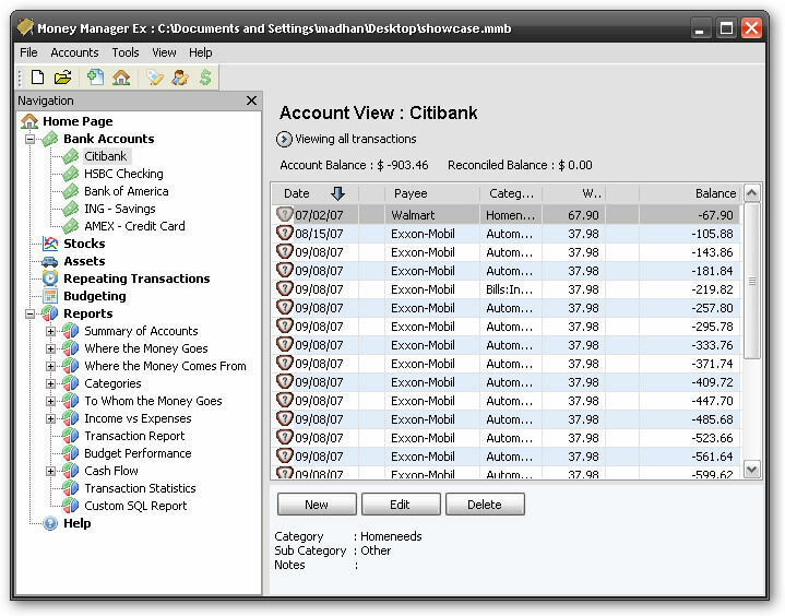 NEW Money Manager Account Bookkeeping Tax VAT Business & Personal Linux USB