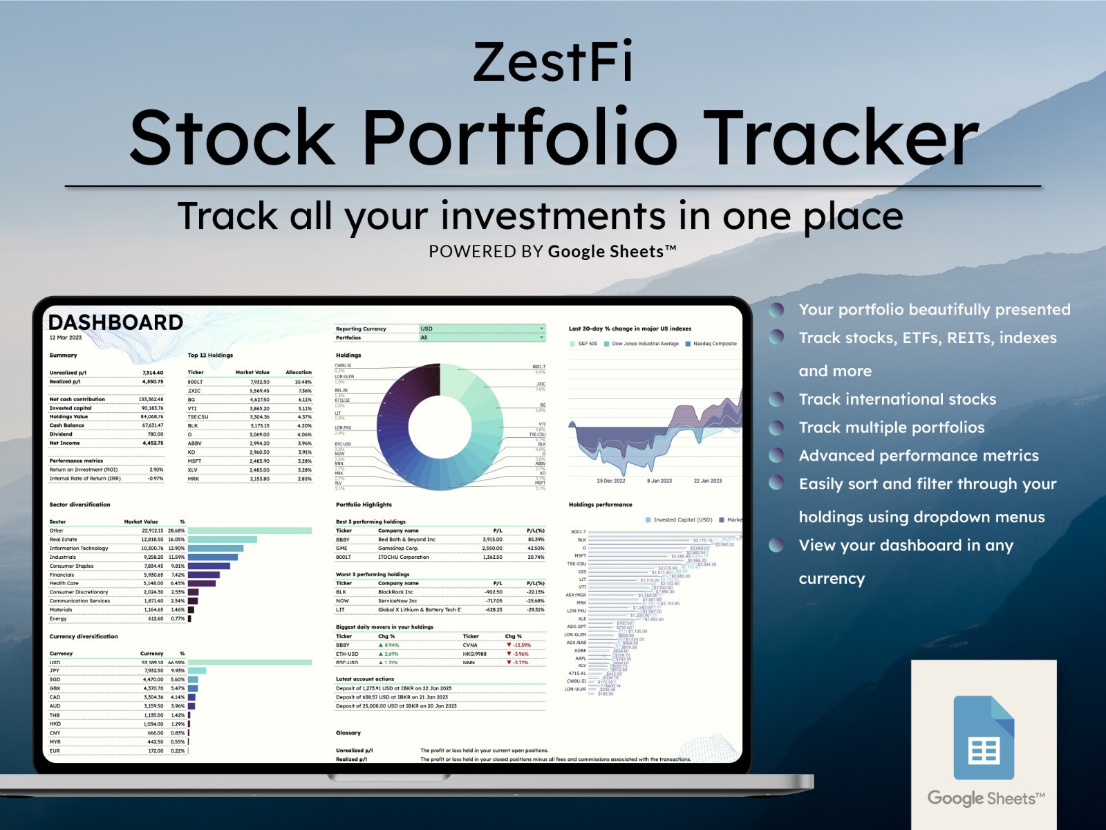 ZestFi Stock Portfolio Tracker