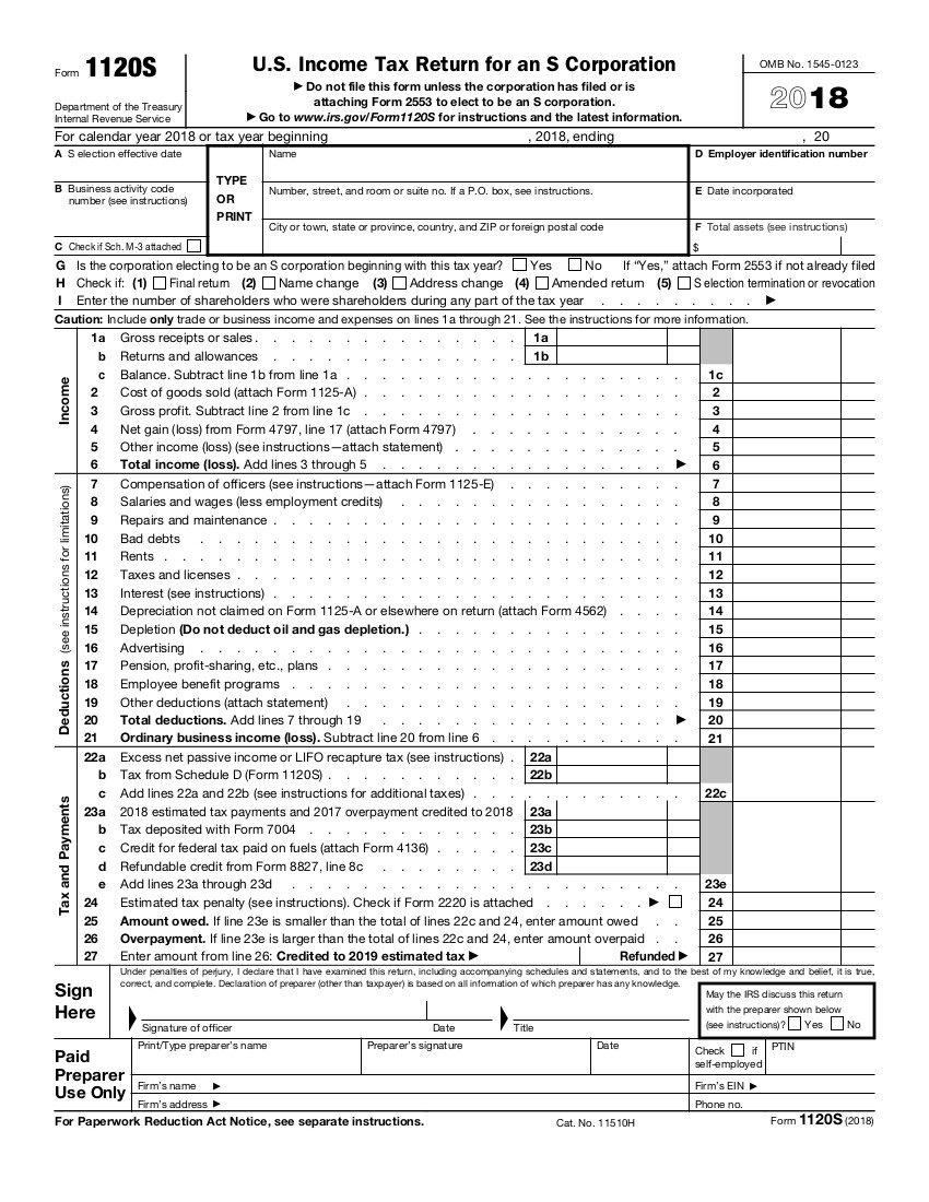 2018 TurboTax Business federal e-file or federal return for PC only