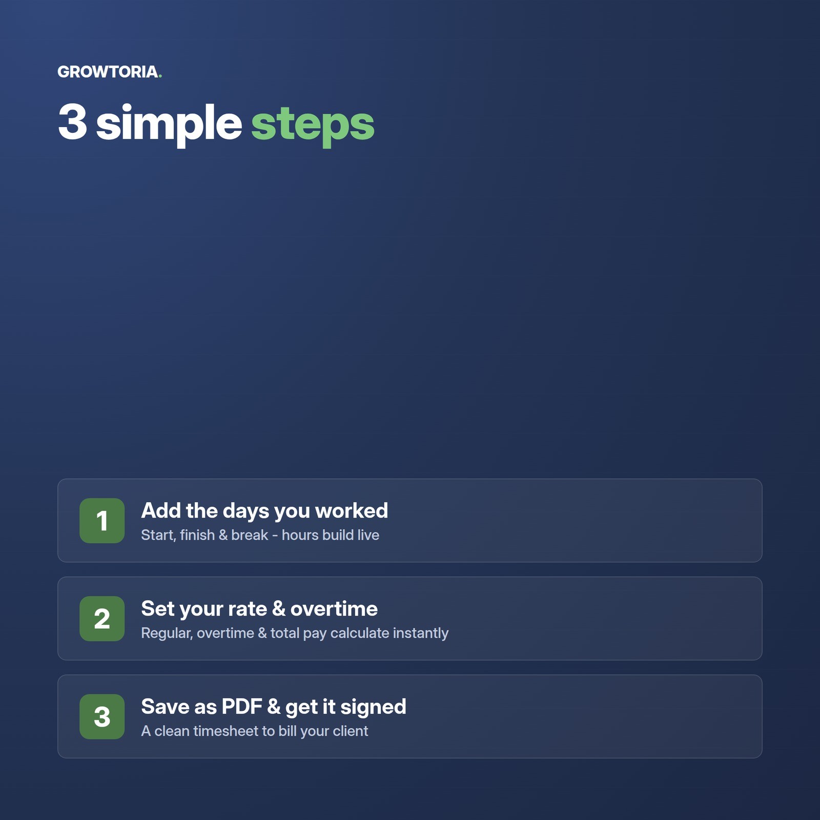 Timesheet Invoice Generator App Work Hours Overtime Pay Calculator Freelancer