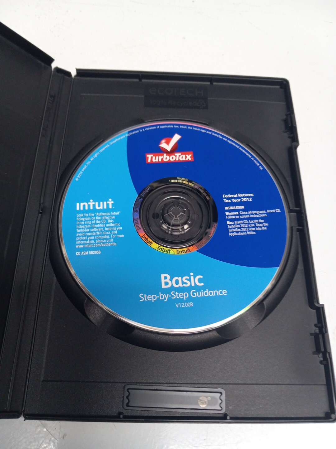 BRAND NEW TurboTax Basic 2012 for Windows, Mac – 420462