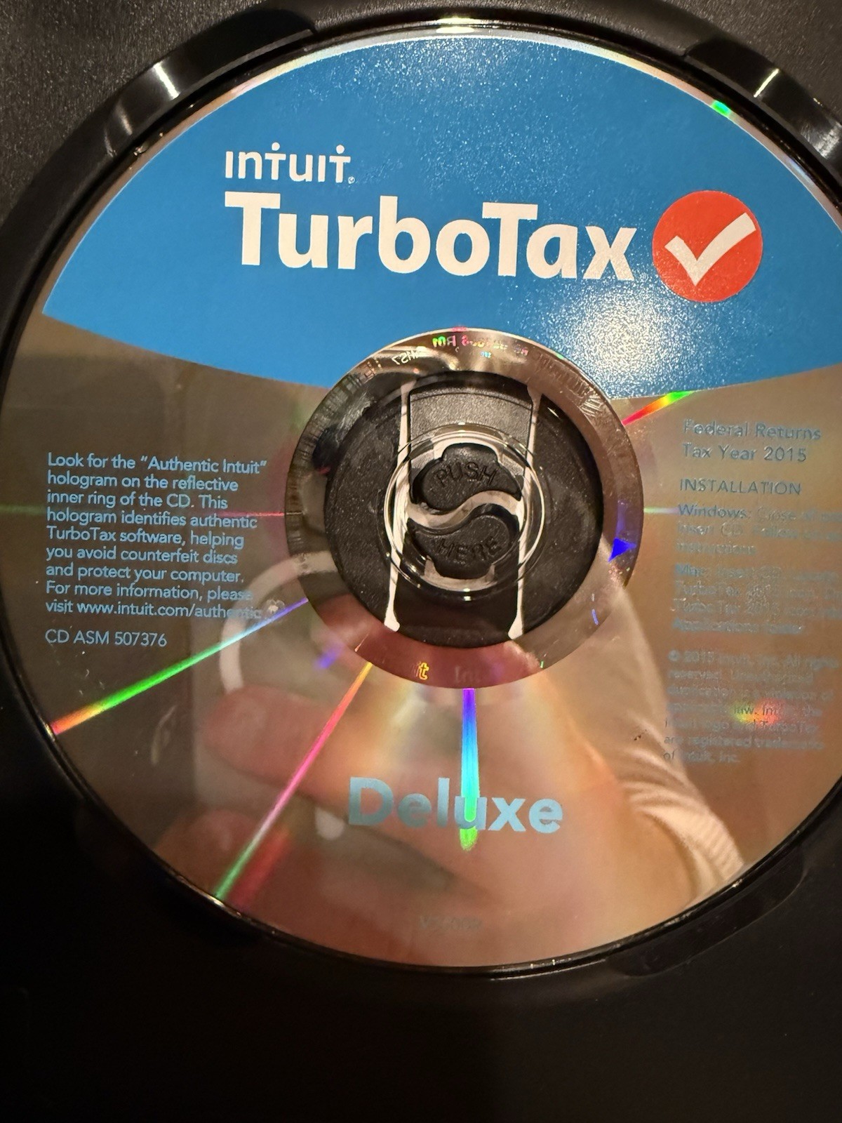 TurboTax Deluxe 2015 Federal Returns File for Windows & MAC