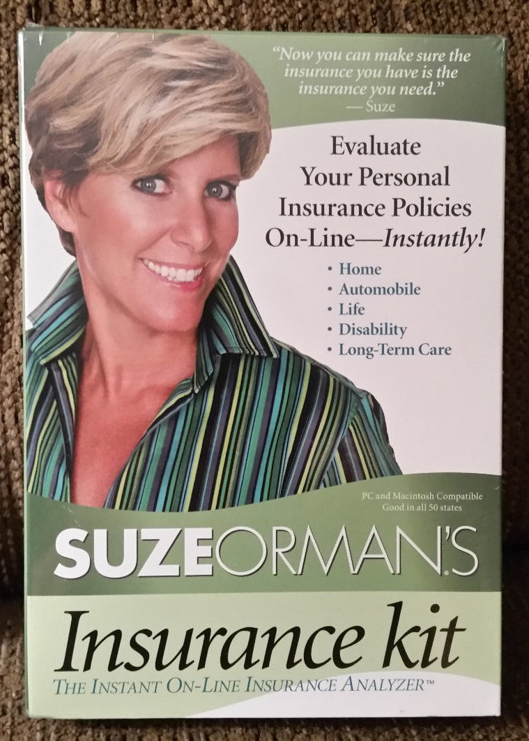 Suze Orman Platinum Fico Kit and Insurance Kit. 2 financial tools. New – sealed.