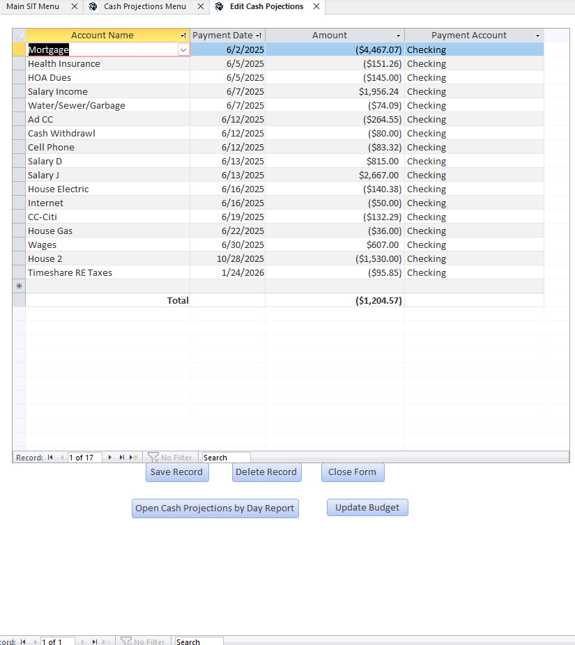 $IT – Personal income/expense tracking, cash projections & budgeting software.
