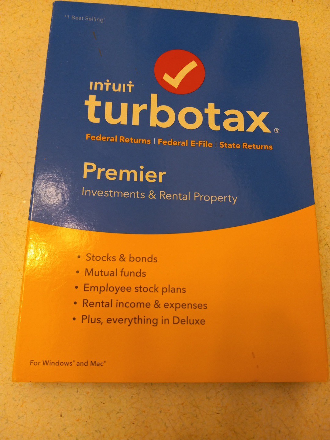 Intuit TurboTax Premier 2017 Investments & Rental Property (Windows PC & Mac)
