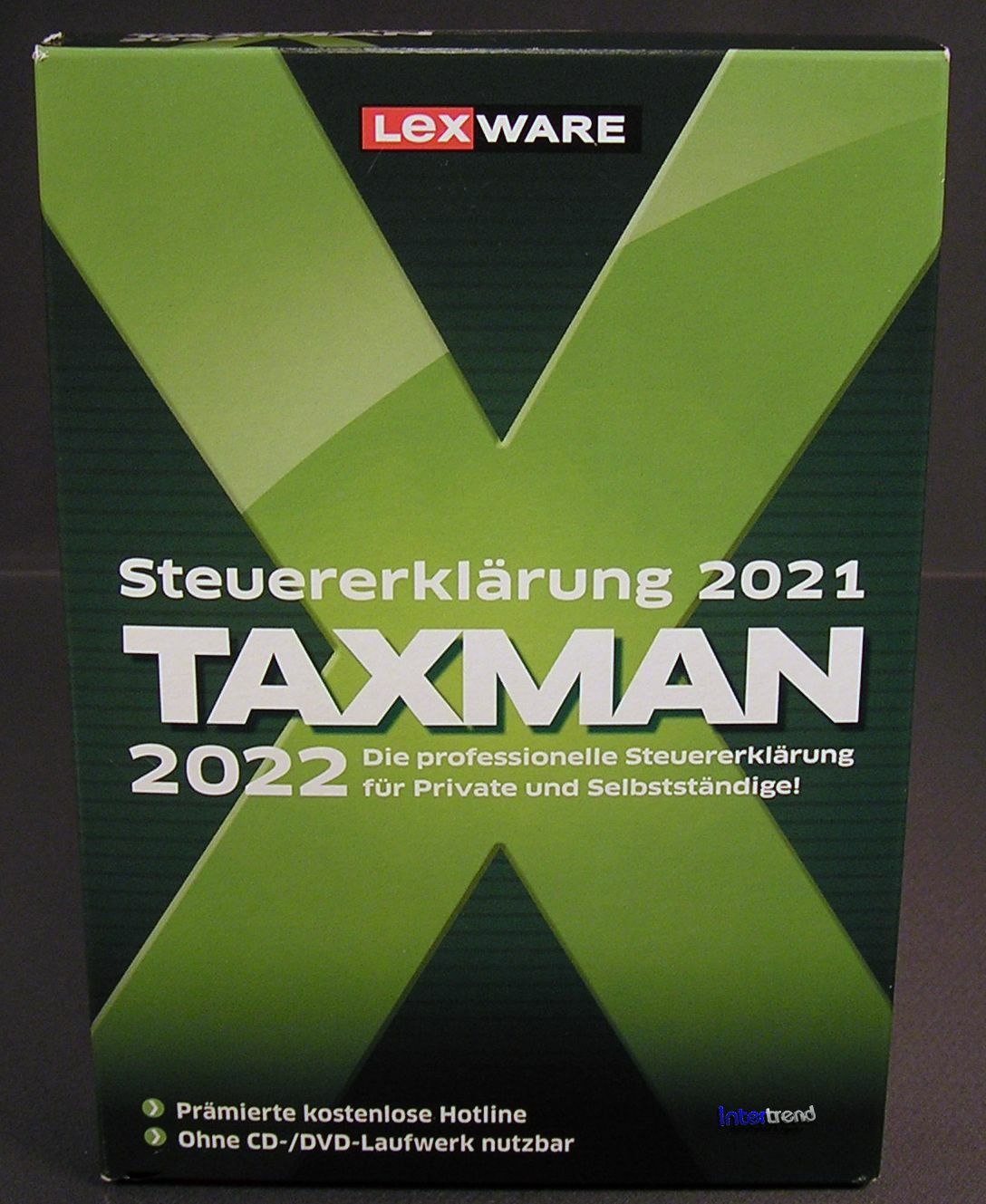 Lexware Taxman 2022 Full Version Box + DVD Tax Year 2021 + Tax Manual NEW