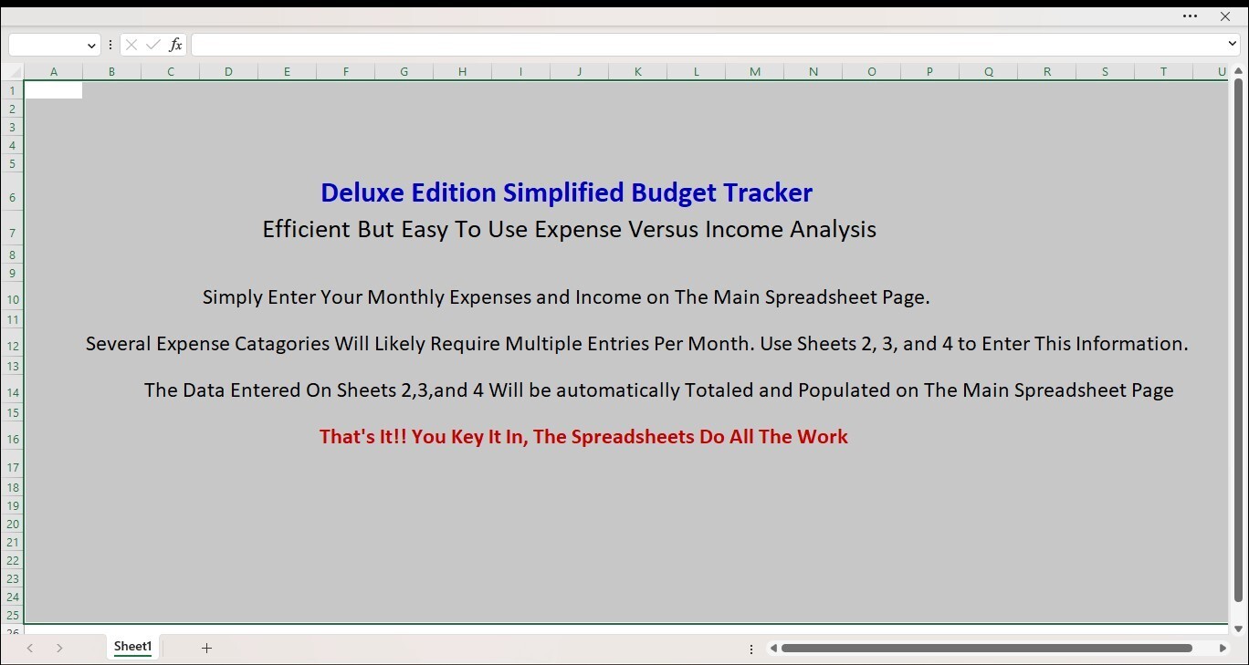 Checkbook Register Excel Spreadsheet, For PC or Android + FREE Budget Template