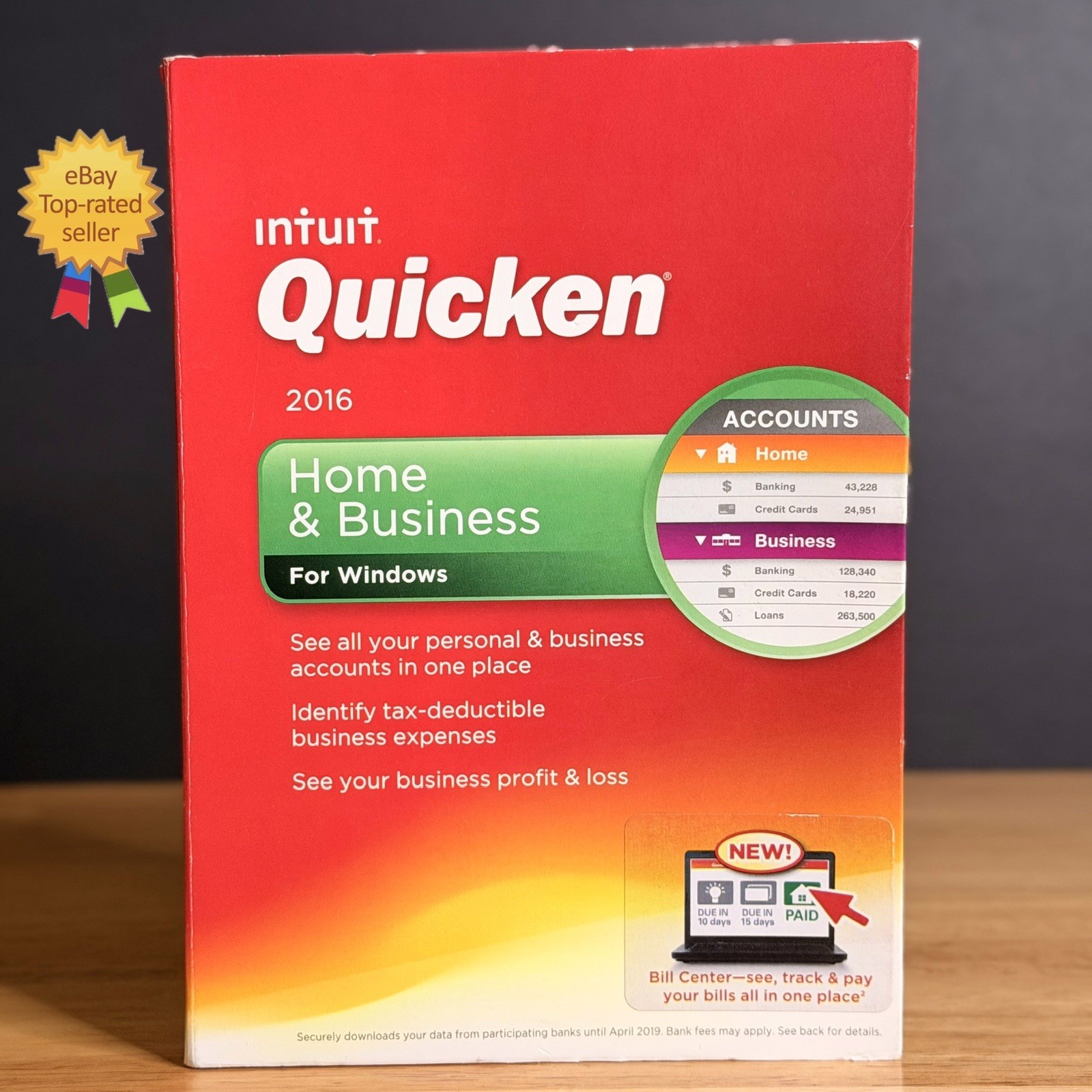 ⚡️Quicken Home And Business 2016 For WINDOWS PC – PLEASE READ BELOW ⚠️TESTED