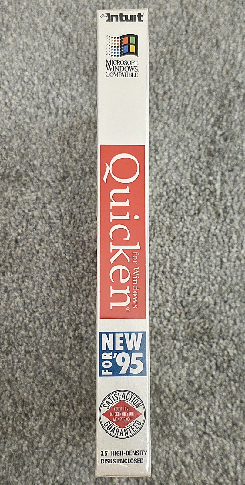 Quicken for Windows 95 Version 4 Vintage New Sealed 3.5 High Density Disks New