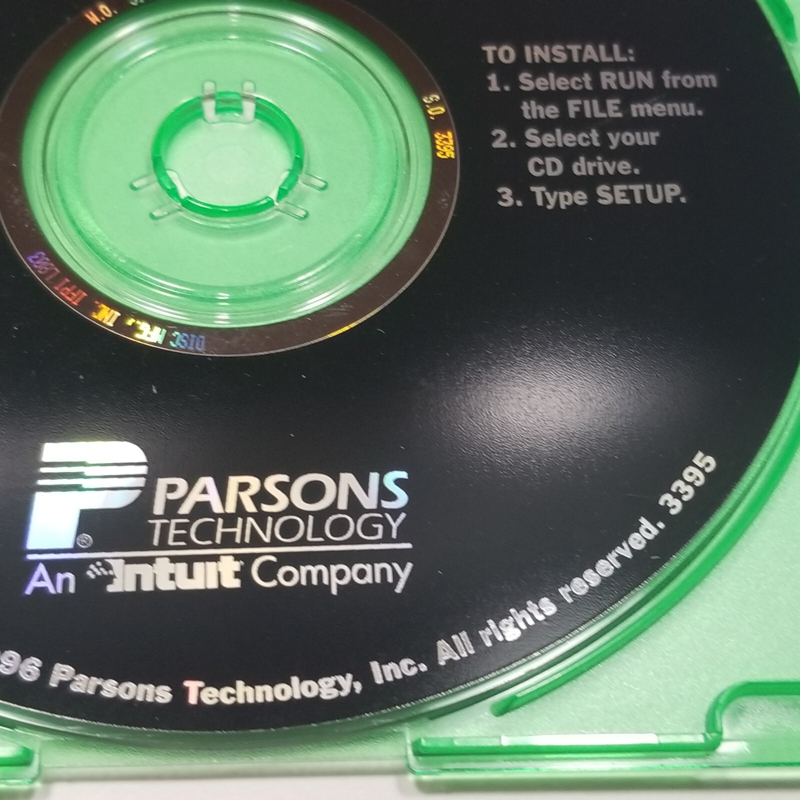 Quicken Family Lawyer CD-Rom for Windows 1995 Parsons Technology