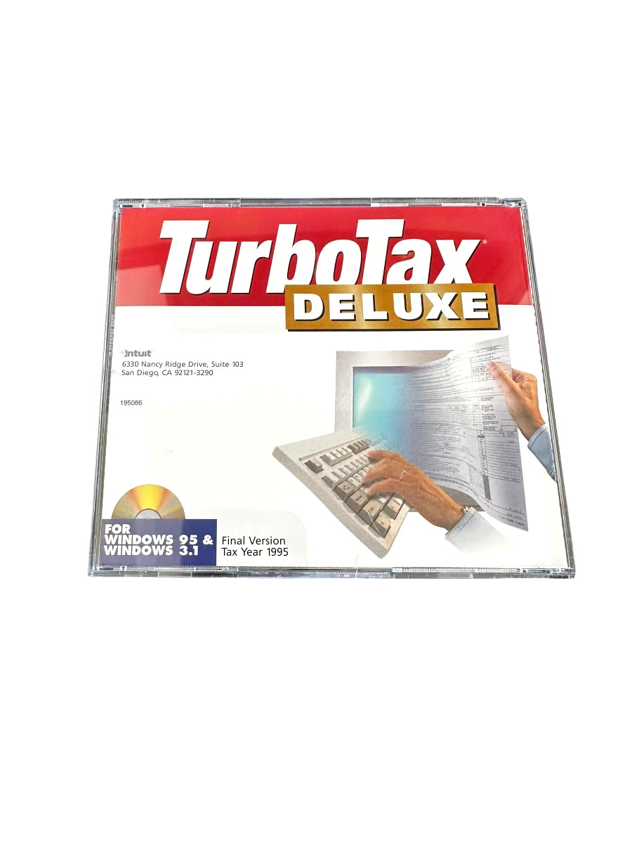 TurboTax Deluxe Final Edition 1995 for Windows 95 & Windows 3.1