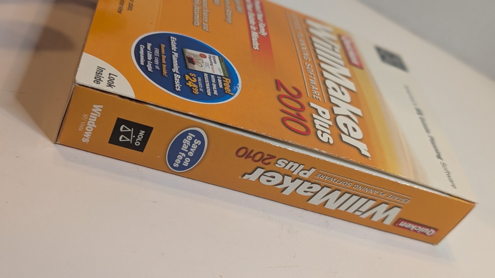 Quicken WillMaker Plus 2010 Estate Planning Software Legal Will CD-ROM Nolo