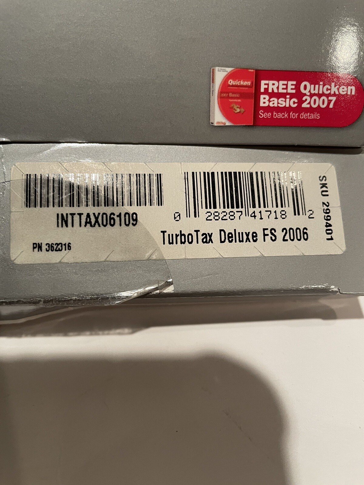Intuit TurboTax Deluxe 2006 CD-ROM Windows Mac