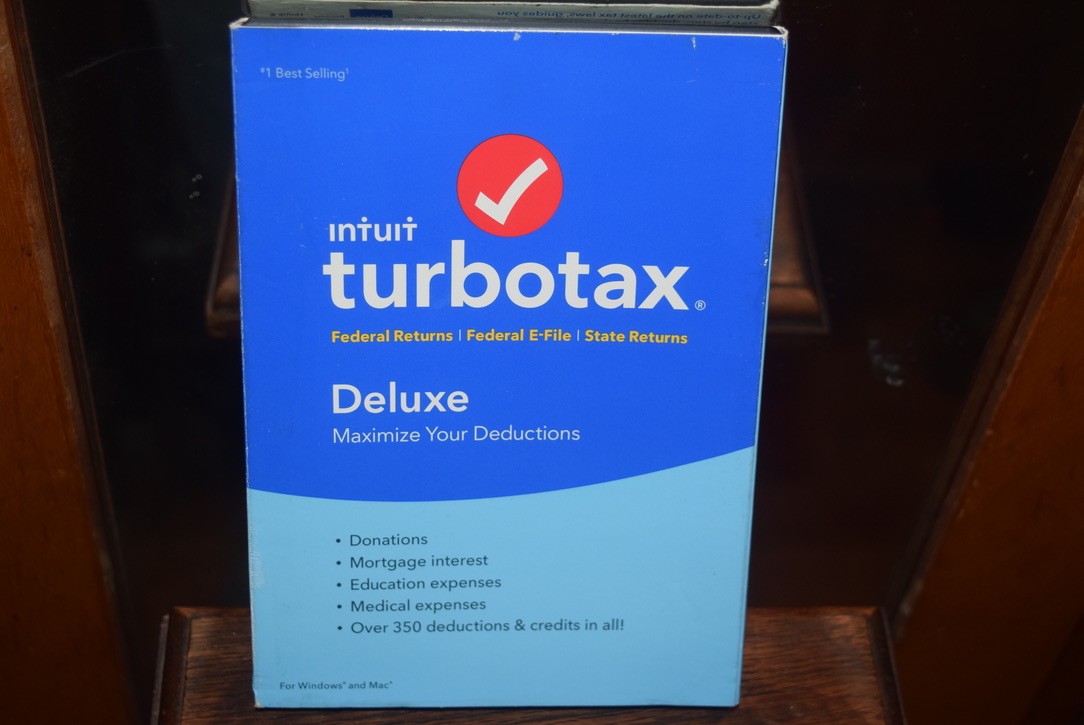 2018 Turbo tax Deluxe 2018, Federal, and State