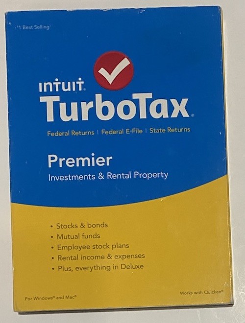 Intuit TurboTax Premier Federal E-File, State 2015 Taxes PC Mac [NEW, SEALED]