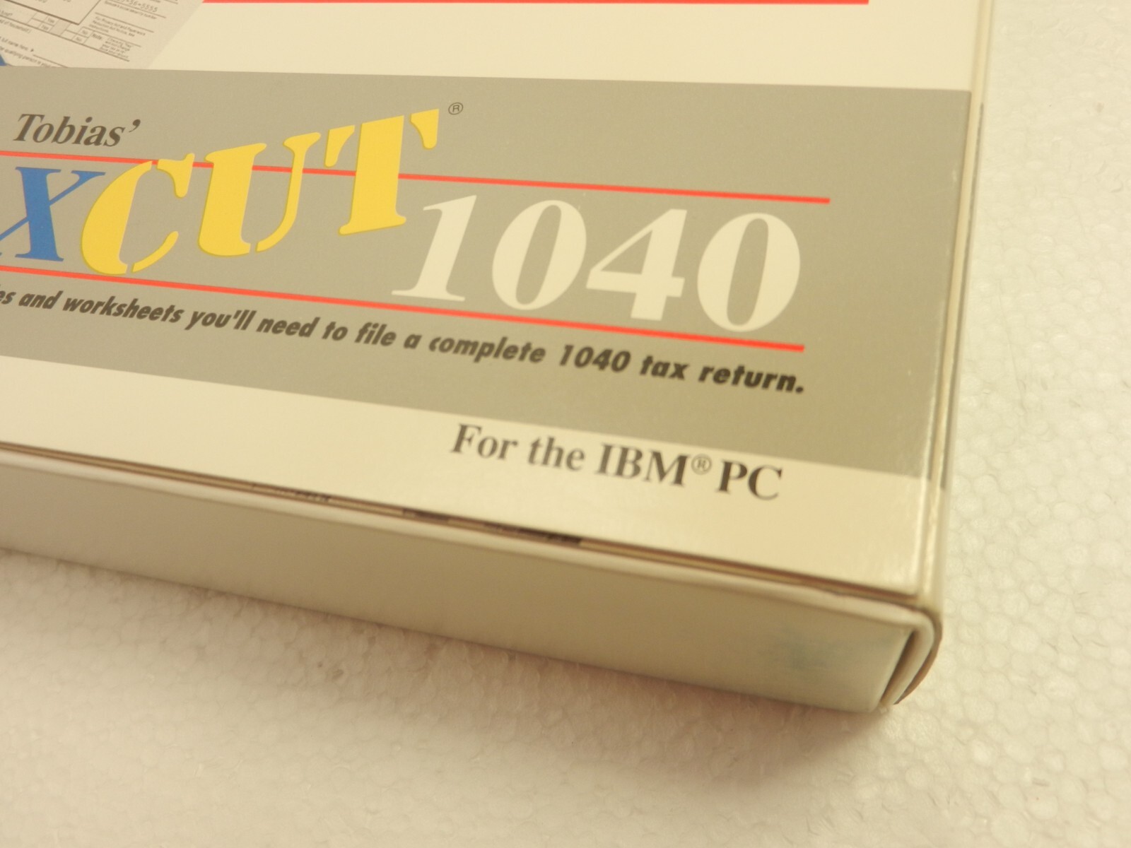 Vintage – Andrew Tobias Tax Cut 1040 MECA Software 3.25” Disks for Windows