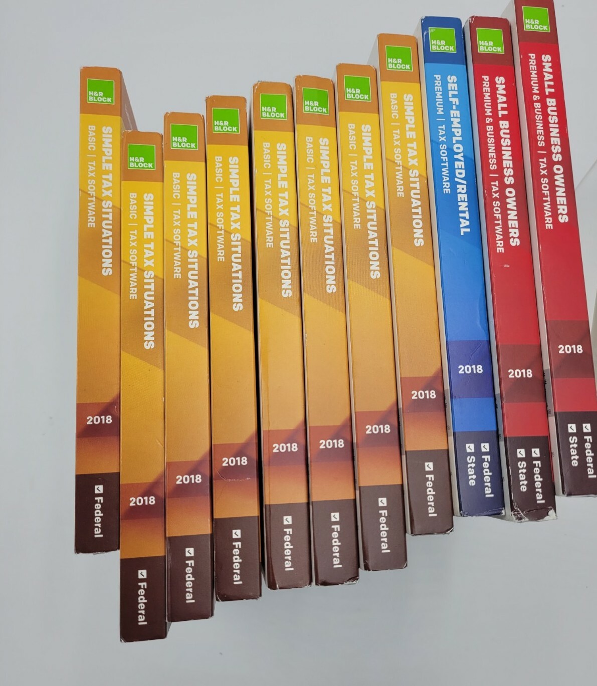 11 H&R Block 2018 Tax Software – Deluxe; SIMPLE TAX SITUATIONS / SMALL BUSINESS