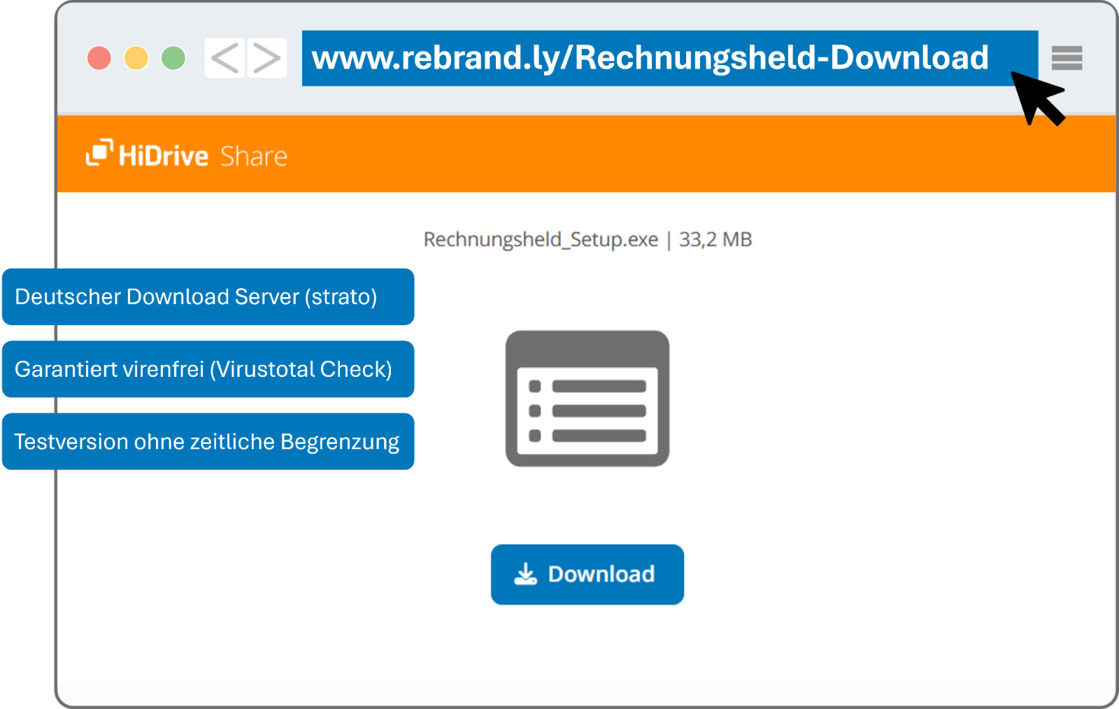Rechnungsprogramm PDF Rechnung erstellen auch §19 Kleinunternehmer – kein Excel