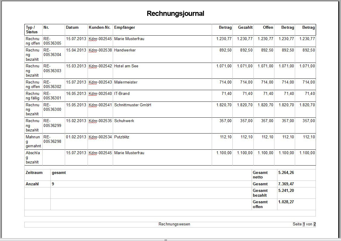Rechnungsprogramm Software, Rechnungen einfach erstellen & per E-Mail versenden