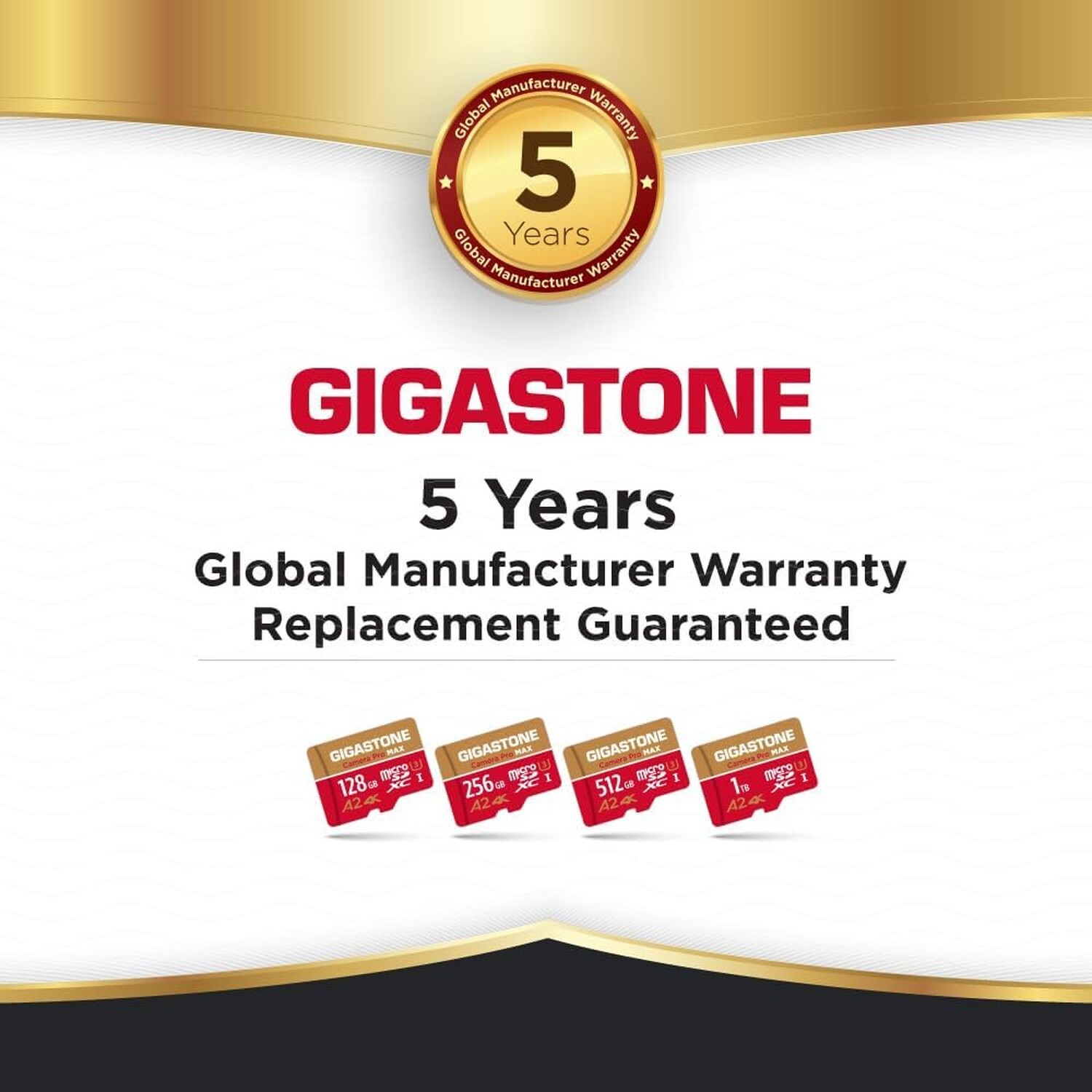 [5-Yrs Free Data Recovery] GIGASTONE 512GB Micro SD Card with USB 3.2 Type C …