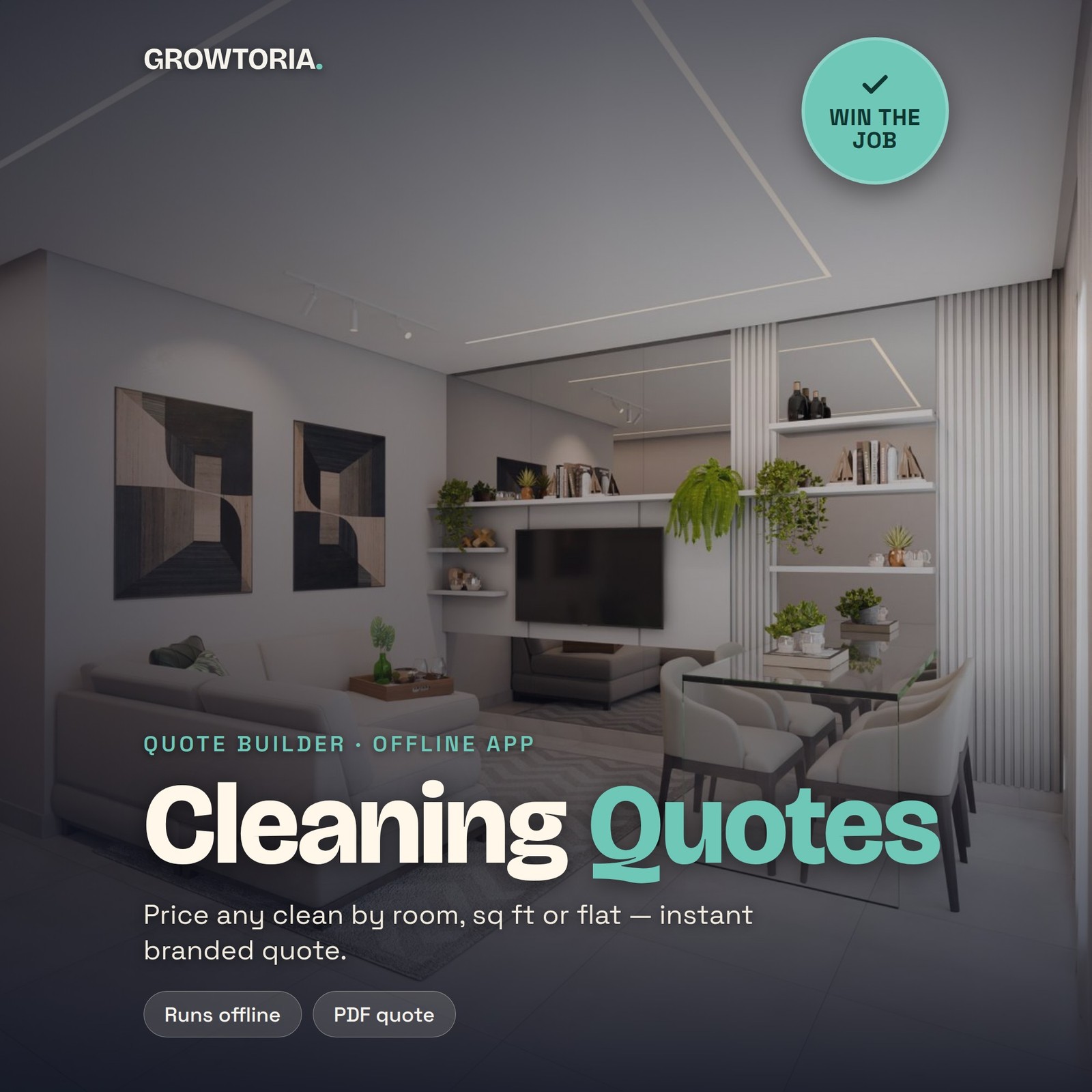 Cleaning Business Invoice Quote Estimate Software Maker App Small Business PDF