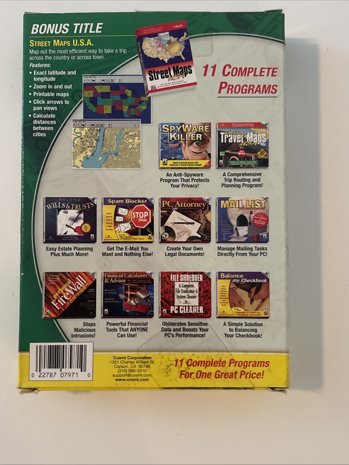 Rare Lot Of 3 90’s PC Business And Scrapbooking Software. SEALED.