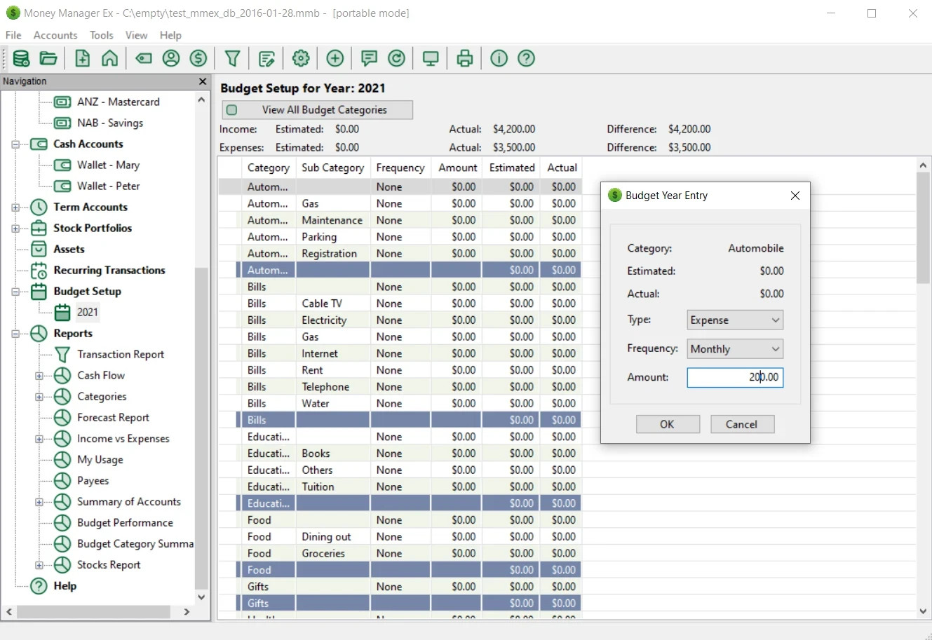 Money Manager Ex – Personal Accounting, Banking And Budgeting Software | CD
