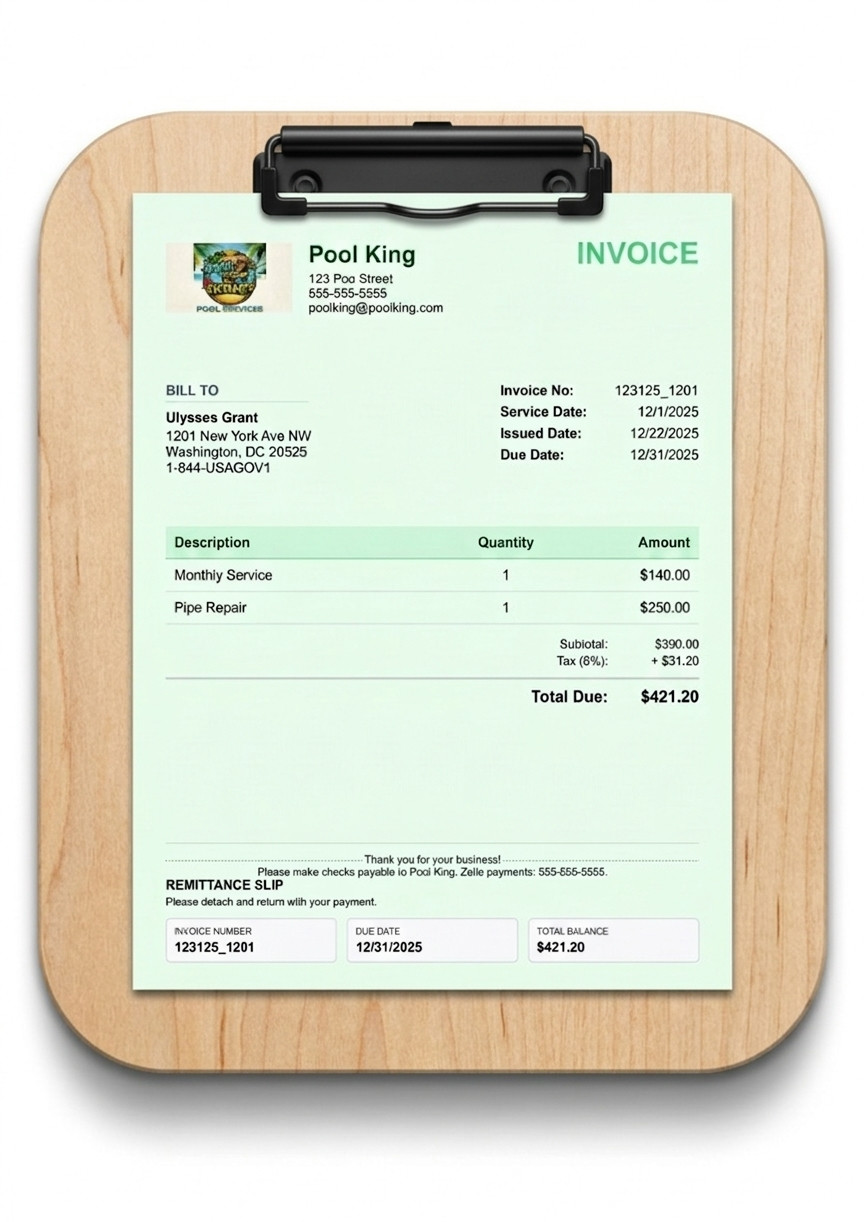 Invoice Maker Software Windows – Estimates, Service Log, AI Receipts