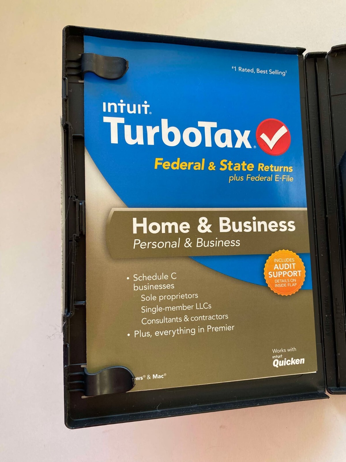 Intuit TurboTax Deluxe 2013 Federal & State Returns + E-File for Windo VERY GOOD