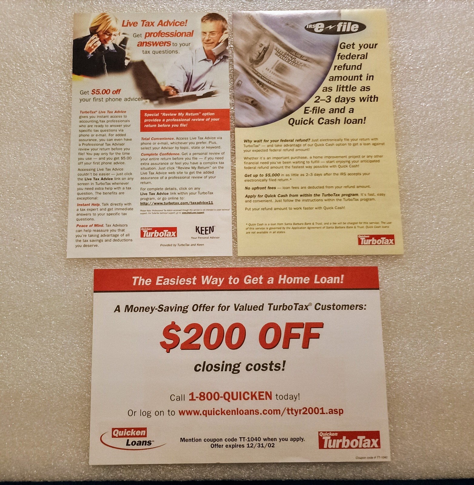 Quicken Turbotax Premier 2001