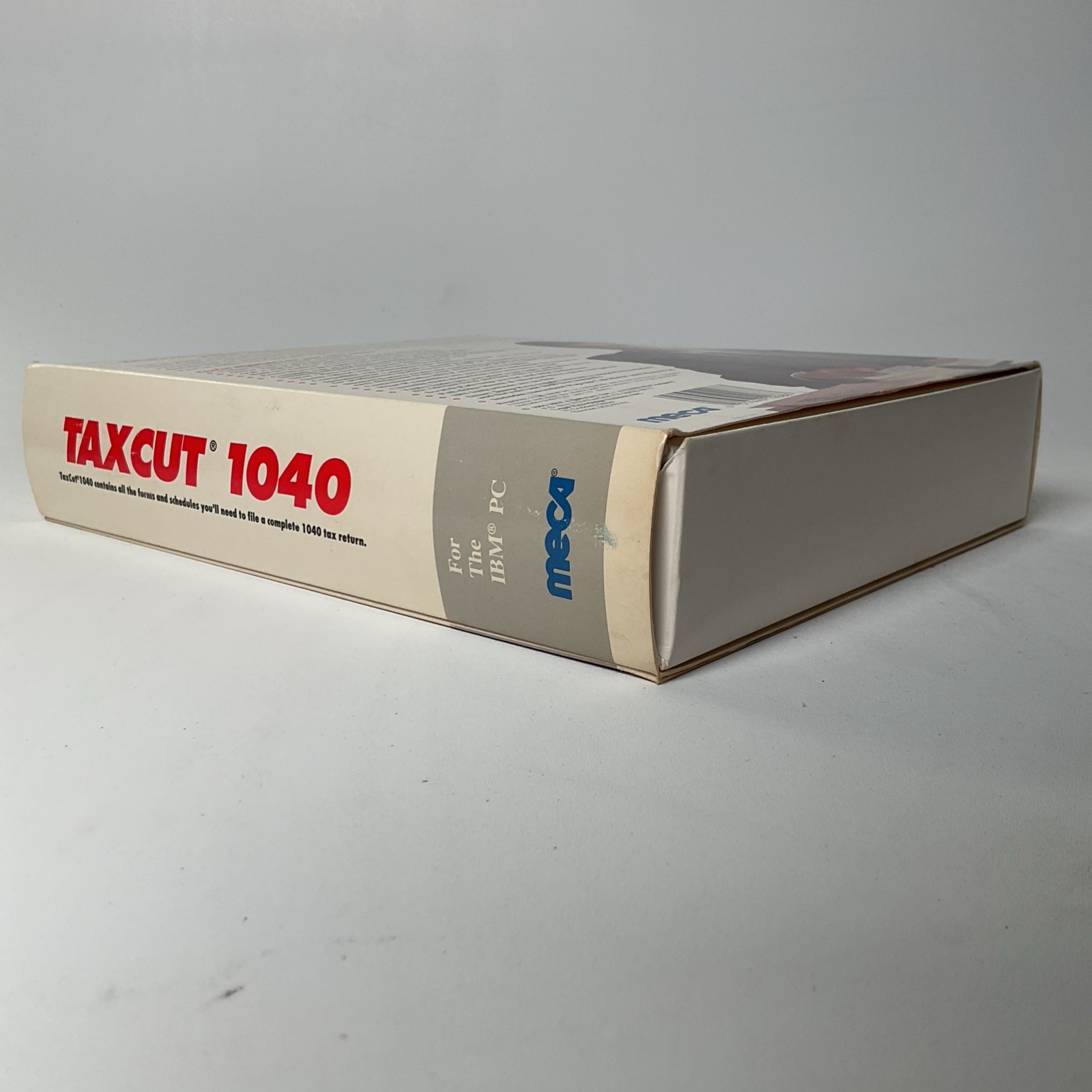 Meca Andrew Tobias’ Tax Cut 1040 For IBM PC 1991 Tax Year Vintage
