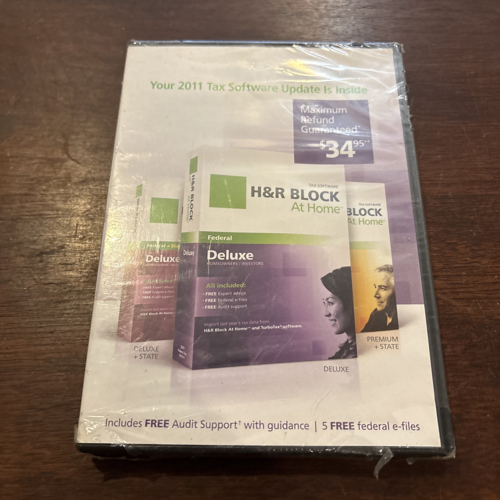 H&R Block At Home 2011 Tax Software M1