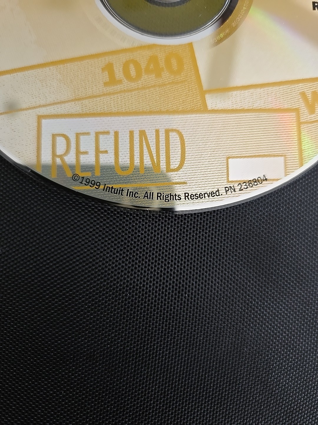 Turbotax 1999 Deluxe Federal Tax Software. Windows