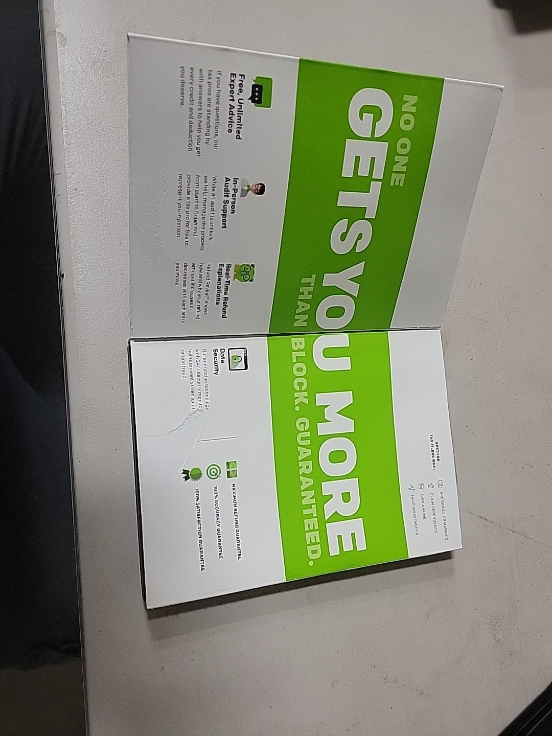 GENUINE 2016 H & R Block Deluxe Tax Software Homeowners/Investors Federal State