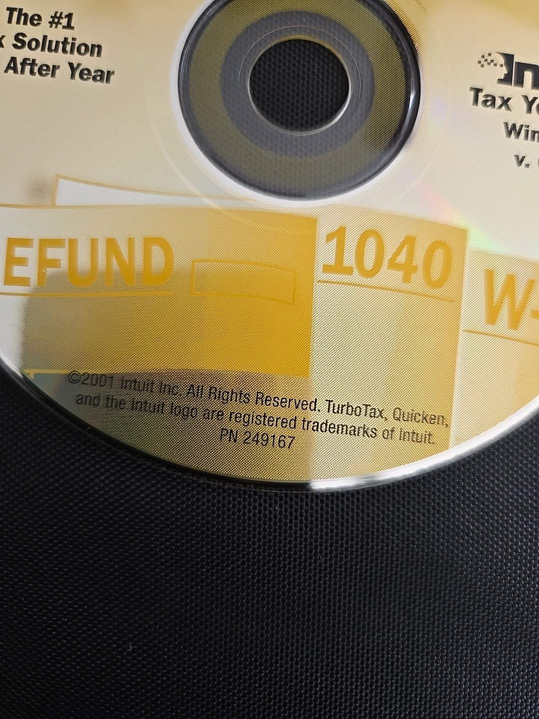 Quicken TurboTax Deluxe Tax Year 2001 for Windows Refund 1040 W-2