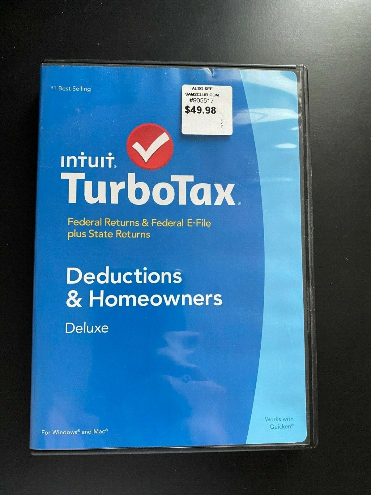 2014 TurboTax Deductions & Homeowners Federal and E file returns plus State