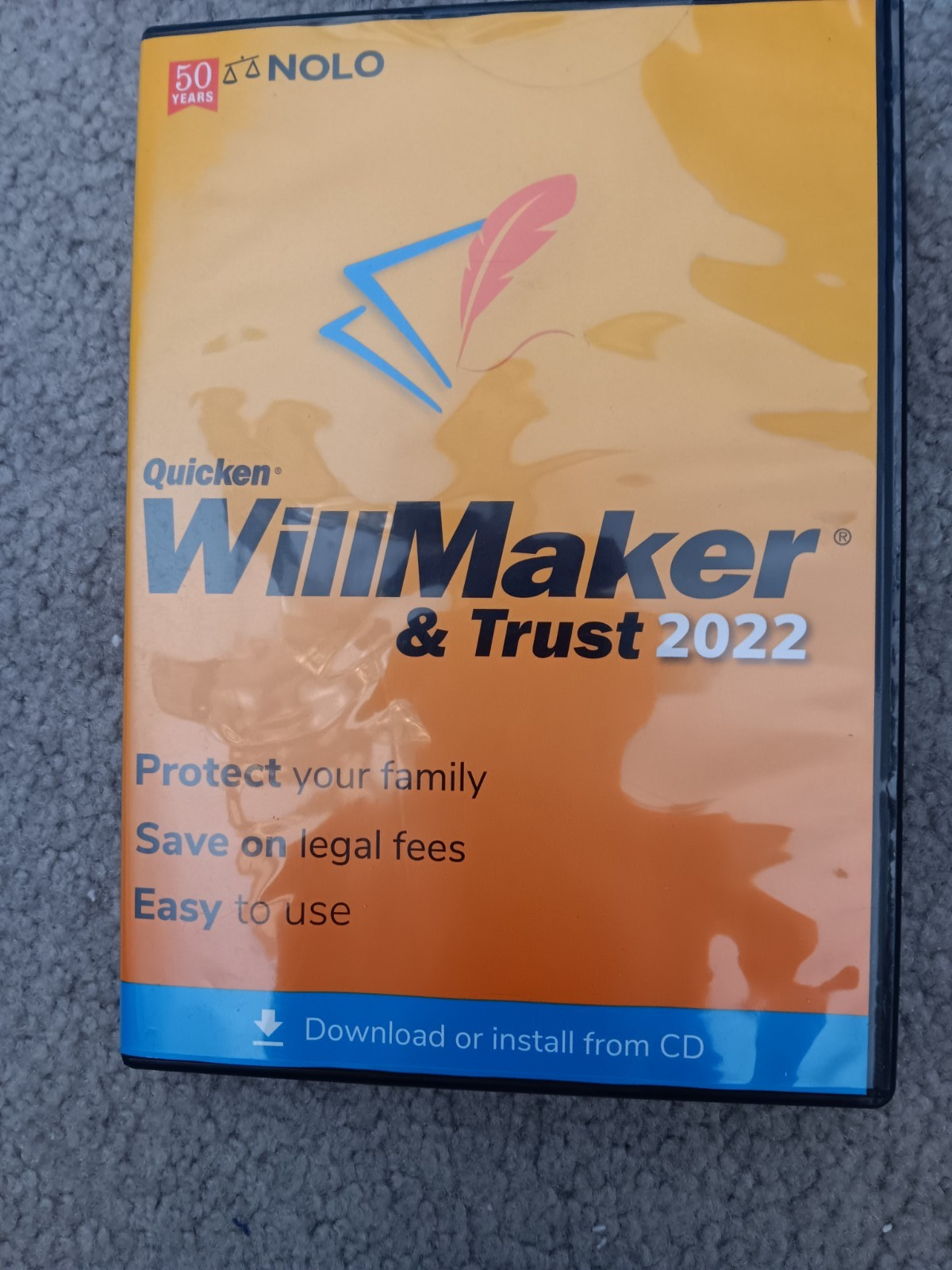 Quicken WillMaker & Trust 2022 Software- New