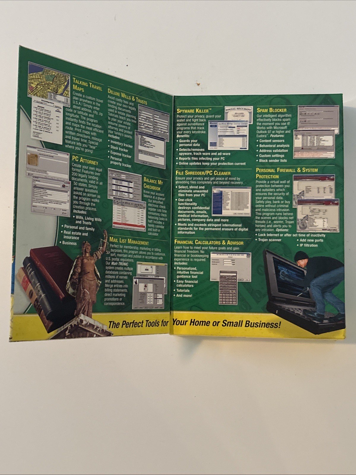Rare Lot Of 3 90’s PC Business And Scrapbooking Software. SEALED.