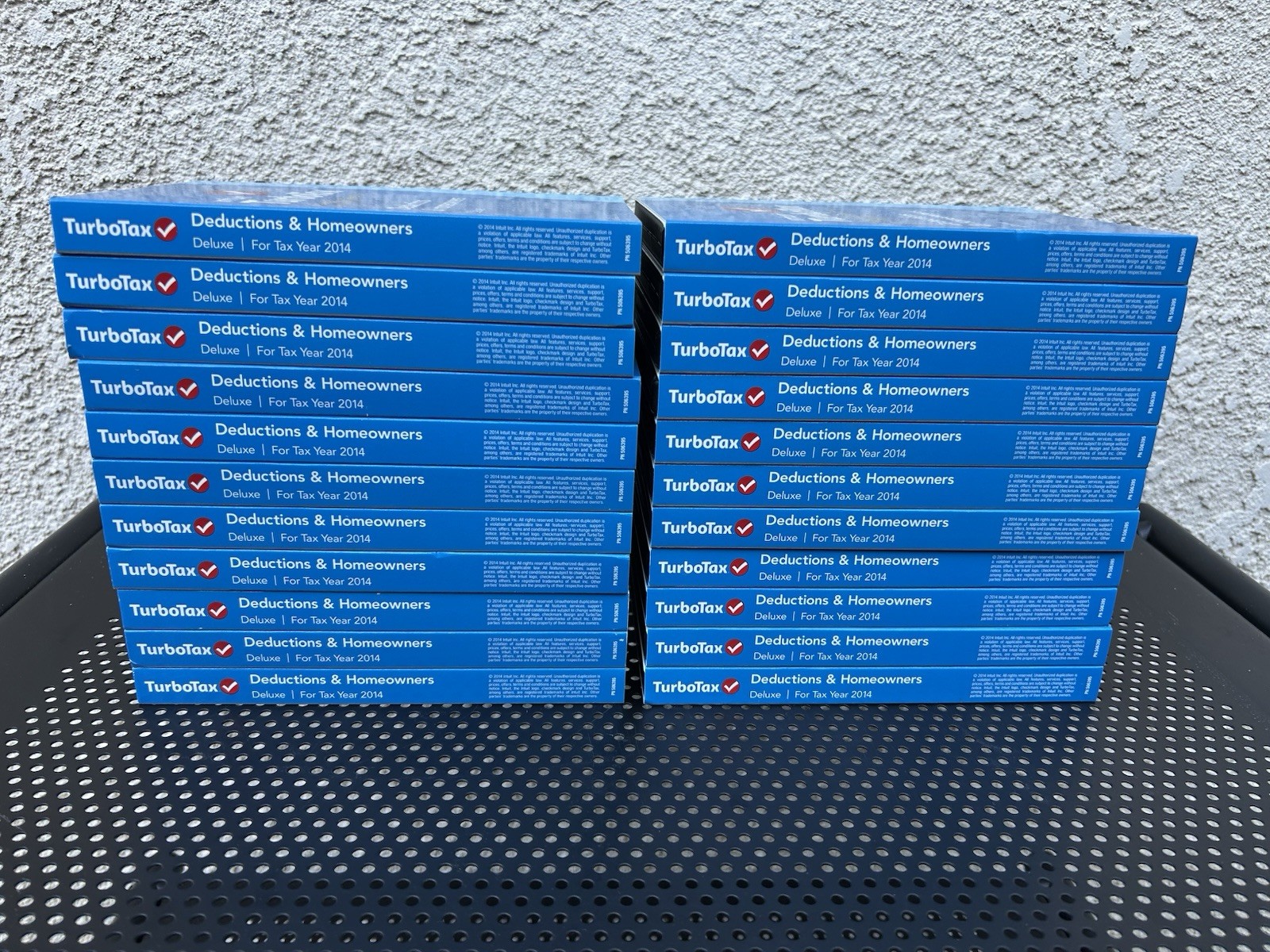 2014 TurboTax Deductions and Homeowners Federal Returns State E File LOT OF 22